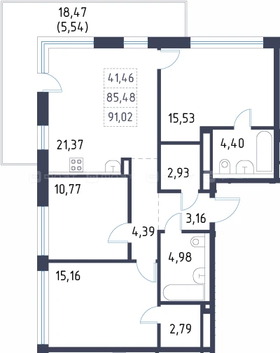 Планировка квартиры