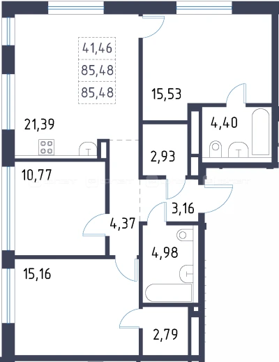 Планировка квартиры