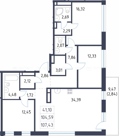 Планировка квартиры