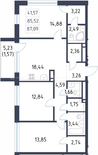 Планировка квартиры