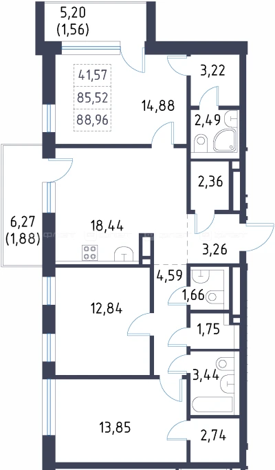 Планировка квартиры