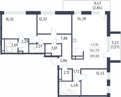 Планировка квартиры