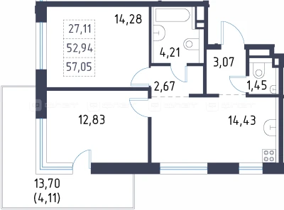 Планировка квартиры