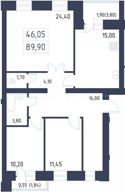 Планировка квартиры