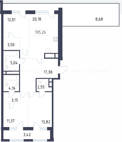 Планировка квартиры