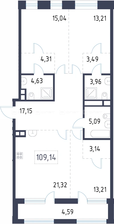 Планировка квартиры