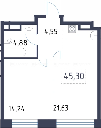 Планировка квартиры