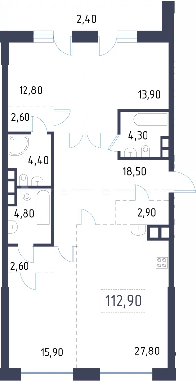 Планировка квартиры
