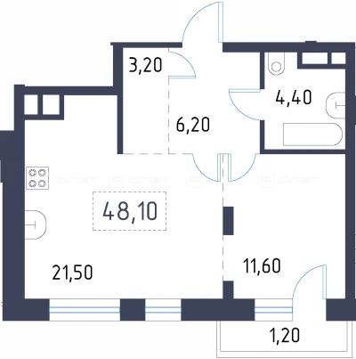 Планировка квартиры