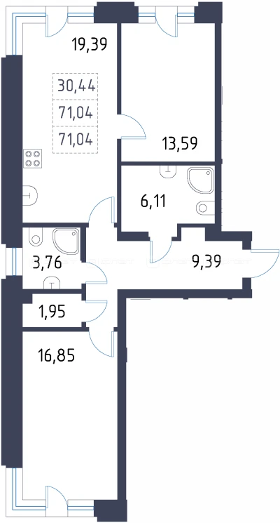 Планировка квартиры