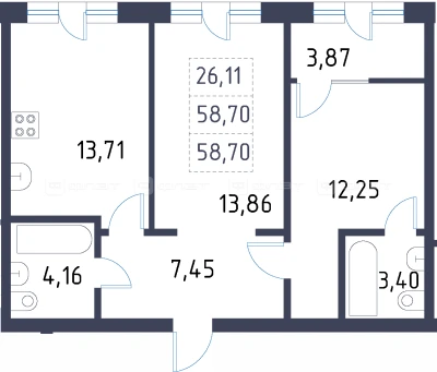 Планировка квартиры