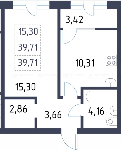 Планировка квартиры
