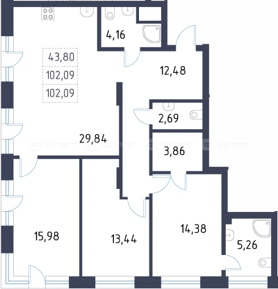 Планировка квартиры