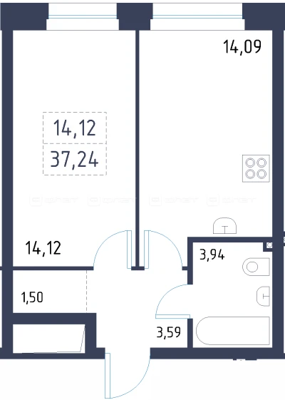 Планировка квартиры