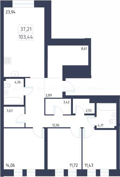 Планировка квартиры