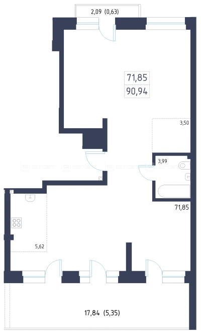 Планировка квартиры