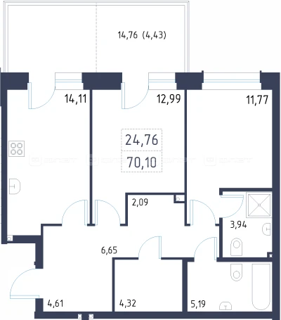 Планировка квартиры