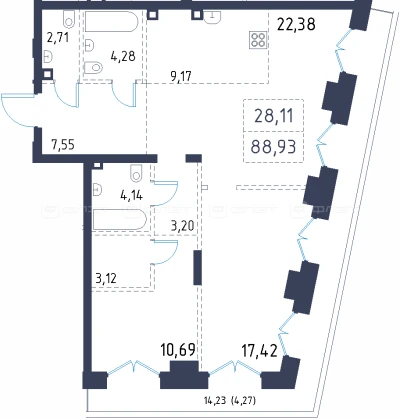 Планировка квартиры