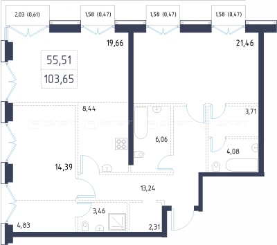 Планировка квартиры