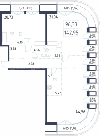 Планировка квартиры