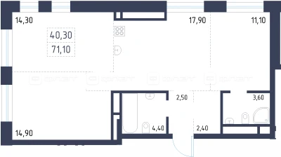 Планировка квартиры