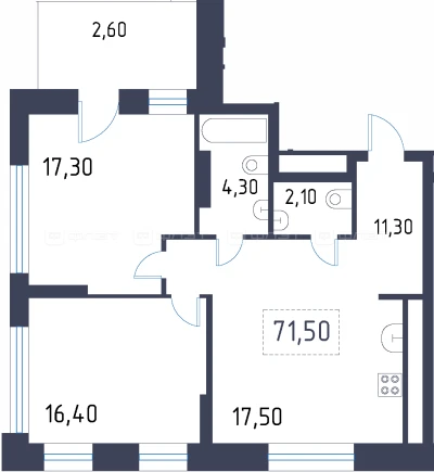 Планировка квартиры