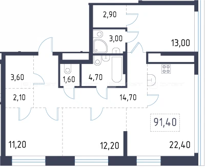 Планировка квартиры