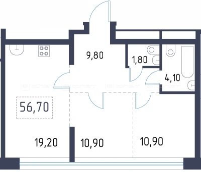 Планировка квартиры