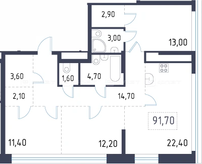 Планировка квартиры