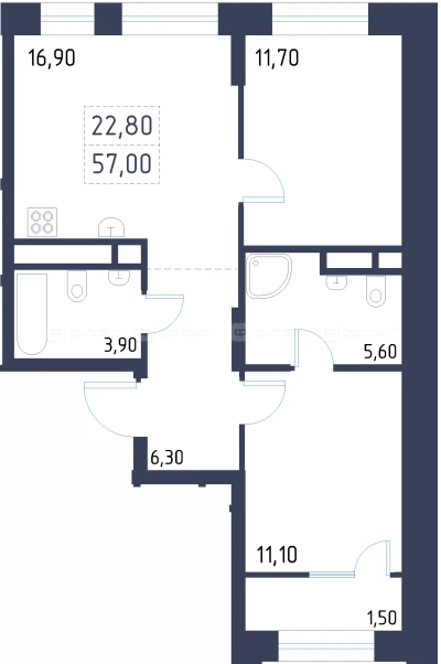 Планировка квартиры