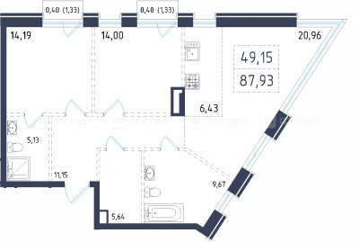 Планировка квартиры