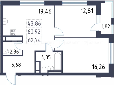 Планировка квартиры