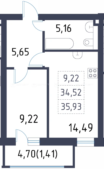 Планировка квартиры