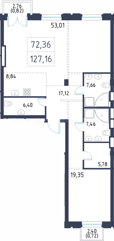 Планировка квартиры