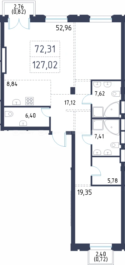 Планировка квартиры