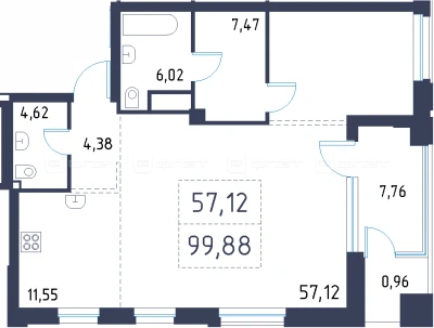 Планировка квартиры
