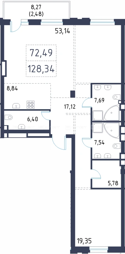 Планировка квартиры