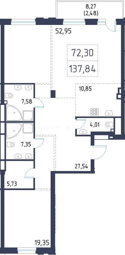 Планировка квартиры