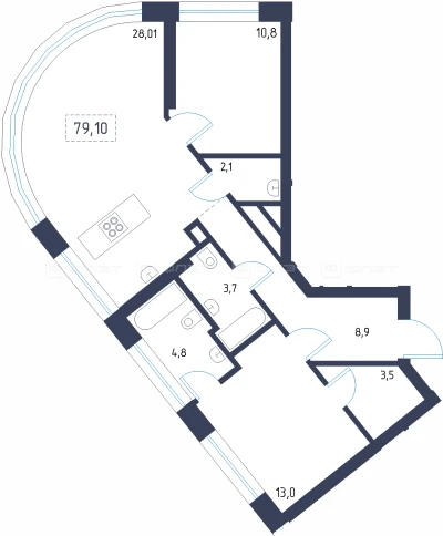 Планировка квартиры